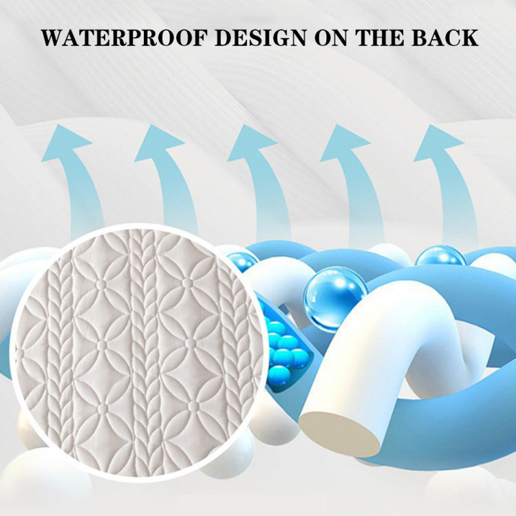 دارای پد محافظ ضد آب در پشت کاور