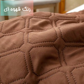 کاور تشک ضد آب رنگ قهوه ای Brown